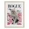 Stupell Industries Funny Floral Cat Magazine Framed Print Under Glass, design by Sasha